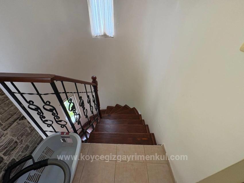 3+1 Villa Zum Verkauf Auf Einem 500 M² Großen Grundstück In Dalyan Gülpınar