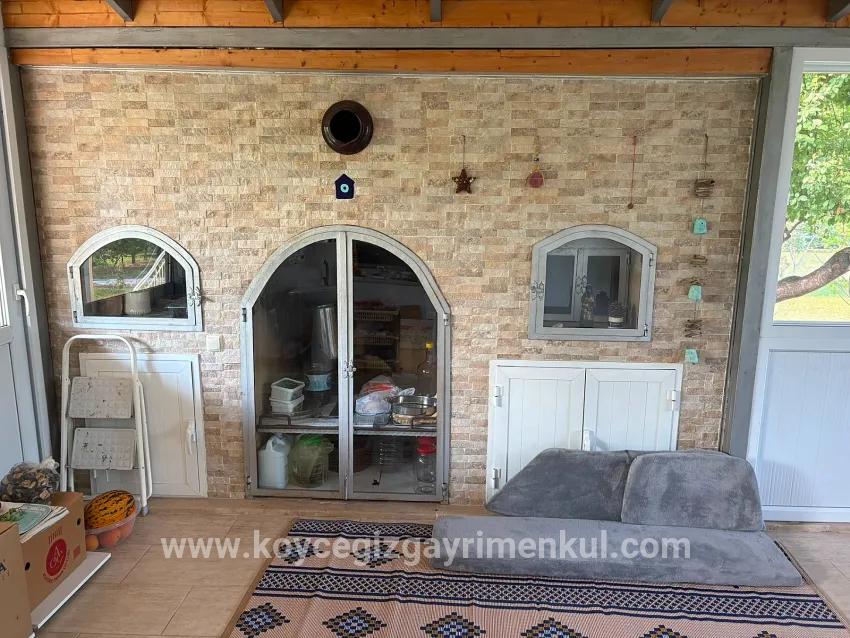 Dalyan Gülpınar 1000m2 Grundstück Innerhalb 4+2 Zu Verkaufende Villa