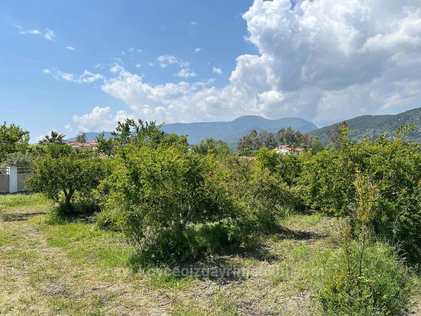 5.100 M² Großes Grundstück In Dalyan, Gebiet Maraş, Zu Verkaufen, Ausgewiesen Für 5% Wohnnutzung.