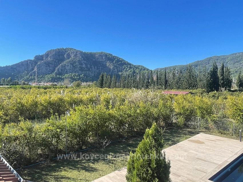 4+2 Villa Zum Verkauf Auf Einem 6000 M² Großen Grundstück In Dalyan Gülpınar