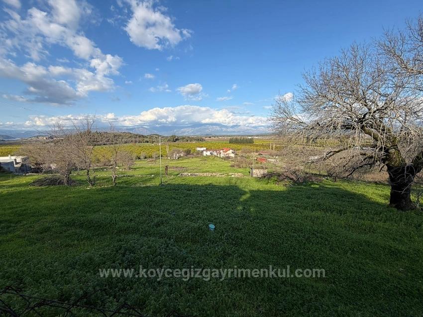 11.230 M² Großes Grundstück Mit Seeblick In Dalyan Zu Verkaufen.