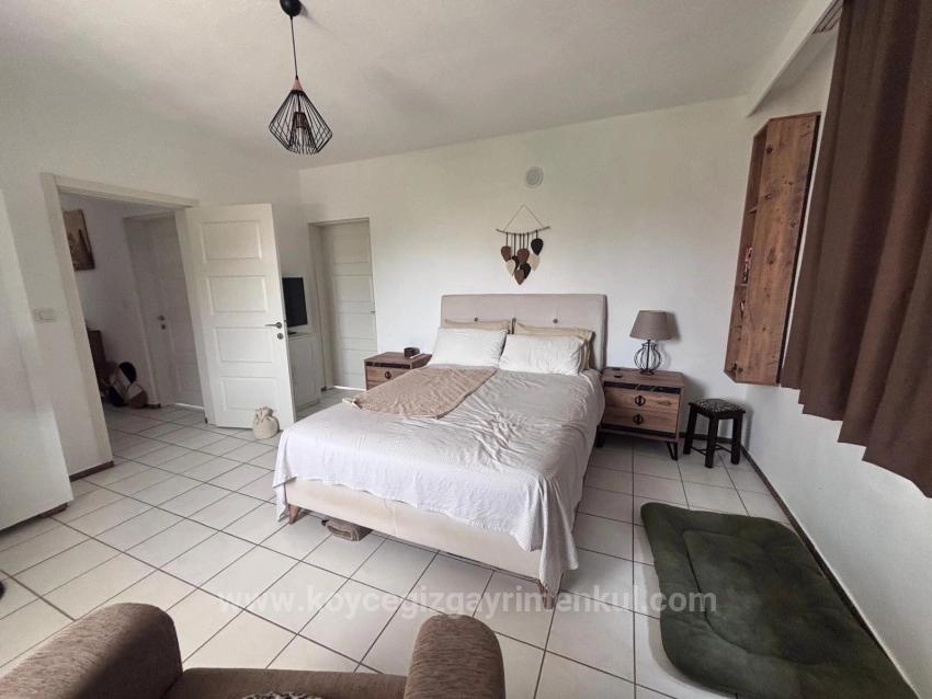 3+1 Villa Zum Verkauf Auf Einem 1151 M² Großen Grundstück In Okçular