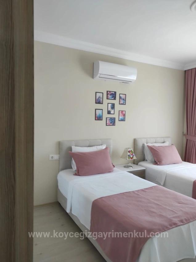 4+1 Villa Zum Verkauf Auf Einem Eckgrundstück Von 545 M2 In Dalyan Gülpınar