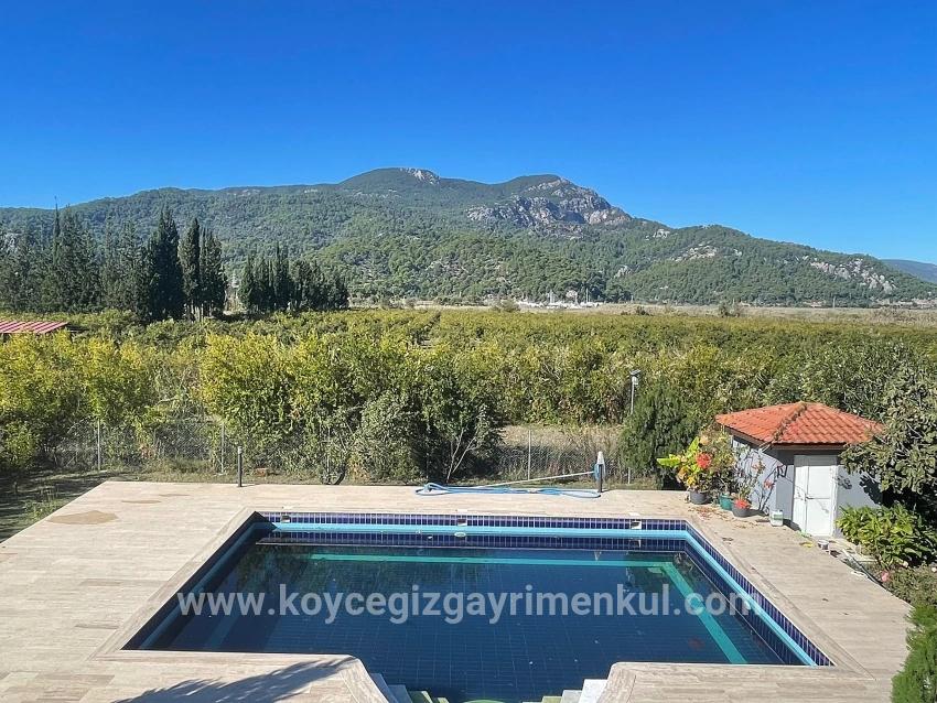 5+2-Zimmer Villa Zu Verkaufen in Dalyan Bz. Ortaca - 6.000 m²