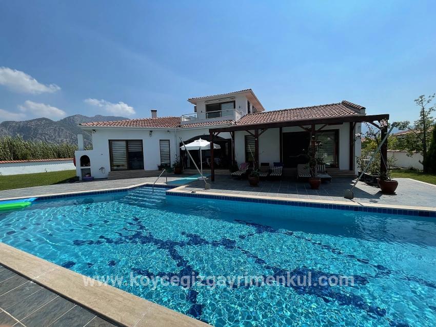 4+1-Zimmer Villa Zu Verkaufen in Dalyan Bz. Ortaca - 7.000 m²