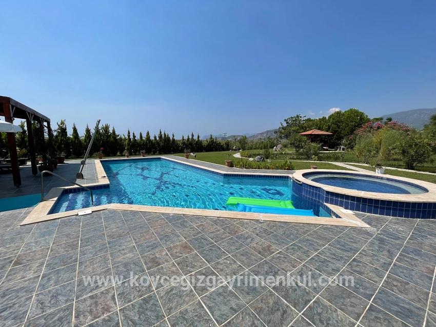 4+1-Zimmer Villa Zu Verkaufen in Dalyan Bz. Ortaca - 7.000 m²