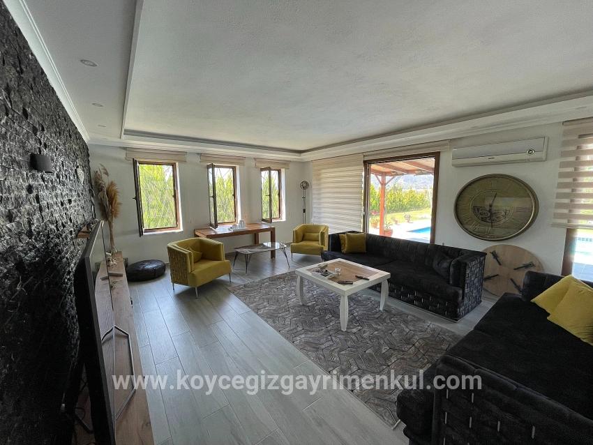 4+1-Zimmer Villa Zu Verkaufen in Dalyan Bz. Ortaca - 7.000 m²