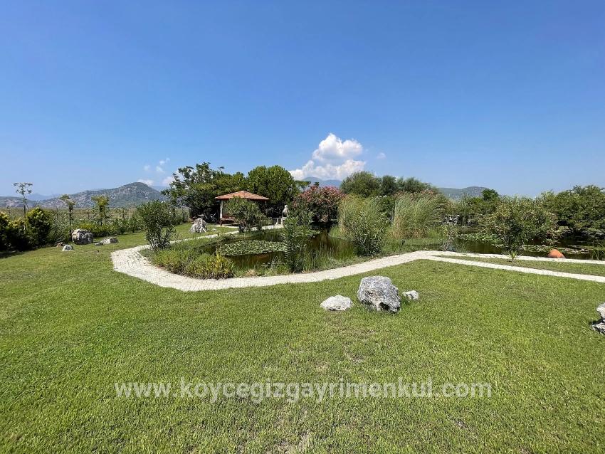 4+1-Zimmer Villa Zu Verkaufen in Dalyan Bz. Ortaca - 7.000 m²