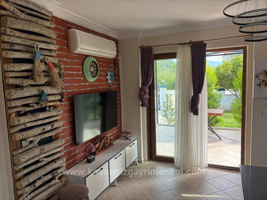 3+1 Villa For Sale On A 566M2 Plot In Dalyan Gülpınar