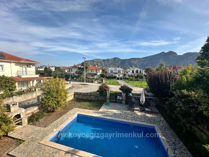 4+1 Villa For Sale On A 500M2 Plot Close To Dalyan Center