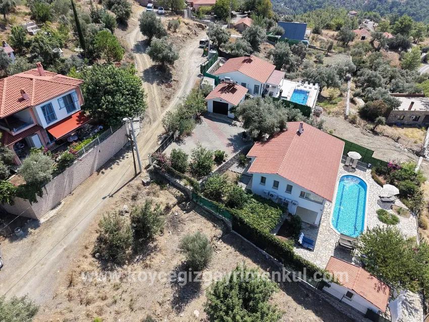 4+1 Bedroom Villa For Sale in Gökbel Nbh. Ortaca - 992 m²