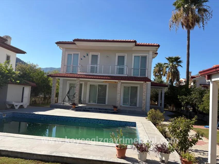 4+1 Bedroom Villa For Sale in Dalyan Nbh. Ortaca - 520 m²