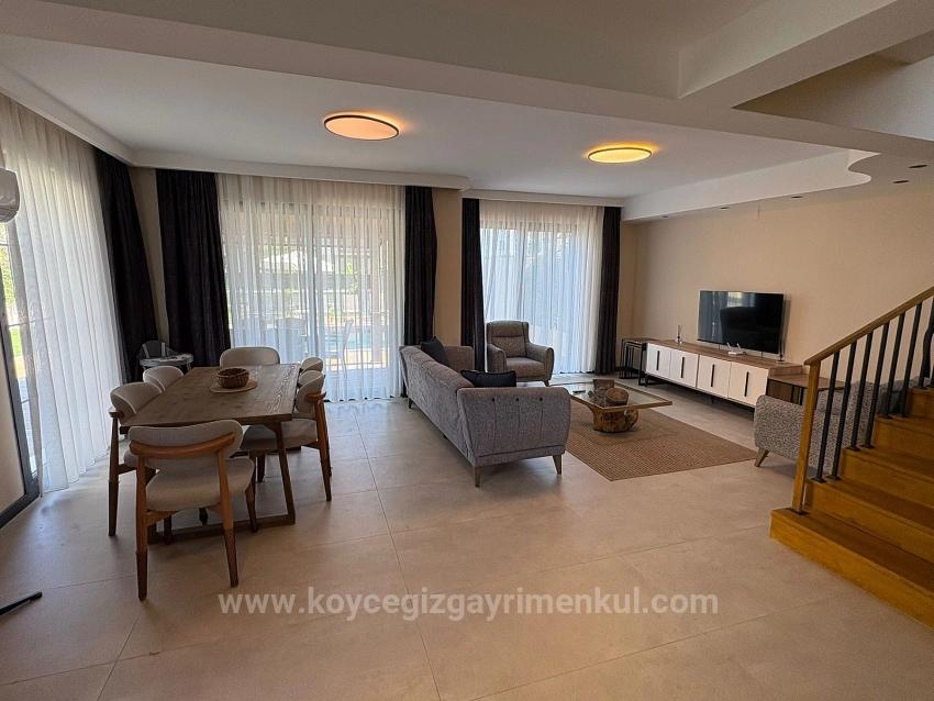 4+1 Villa For Sale In Gülpınar, Dalyan