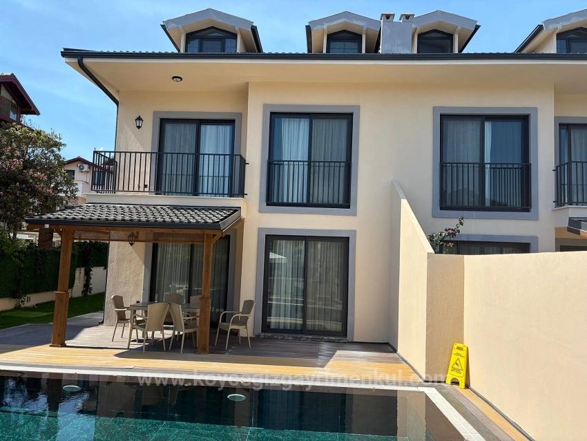4+1 Villa For Sale In Gülpınar, Dalyan