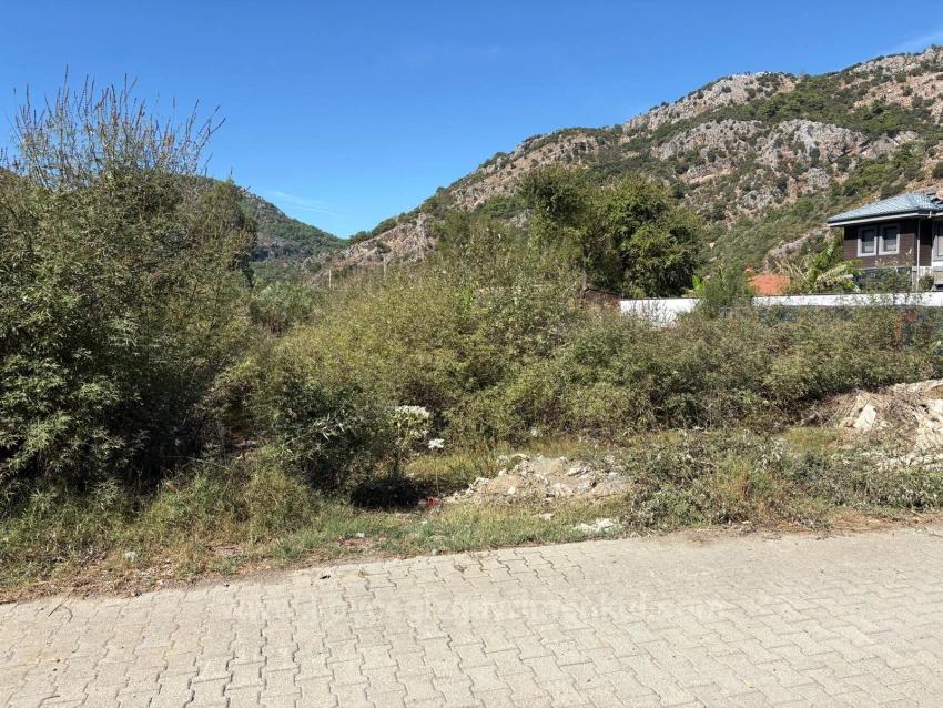 Land For Sale With Construction Permit In The Village Settlement Area In Mergenli