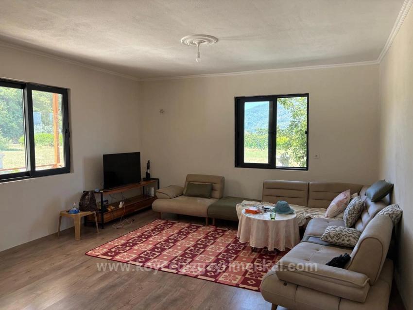 120M2 Detached Wooden House On A 2500M2 Field In Dalyan Karadağ Area