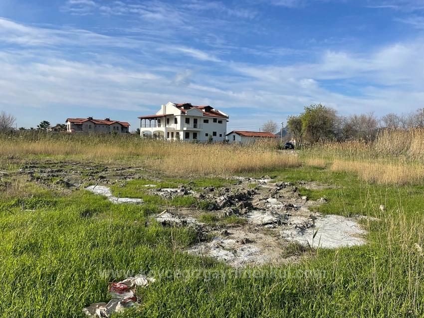 6800 M2 Plot Of Land For Sale In Dalyan With 5% Residential Zoning.