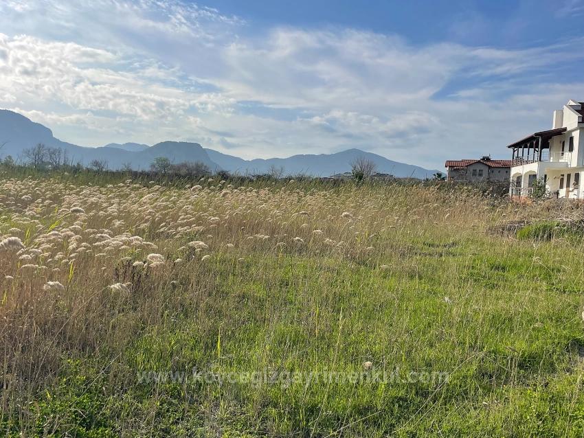 6800 M2 Plot Of Land For Sale In Dalyan With 5% Residential Zoning.