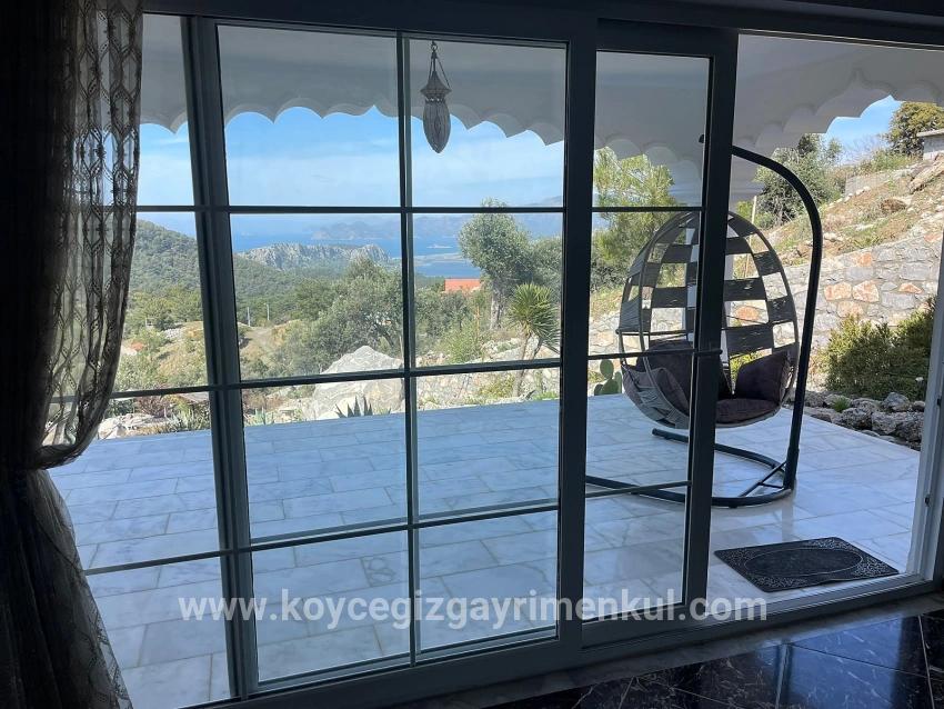 7+1 Bedroom Villa For Sale in Gökbel Nbh. Ortaca - 5.000 m²