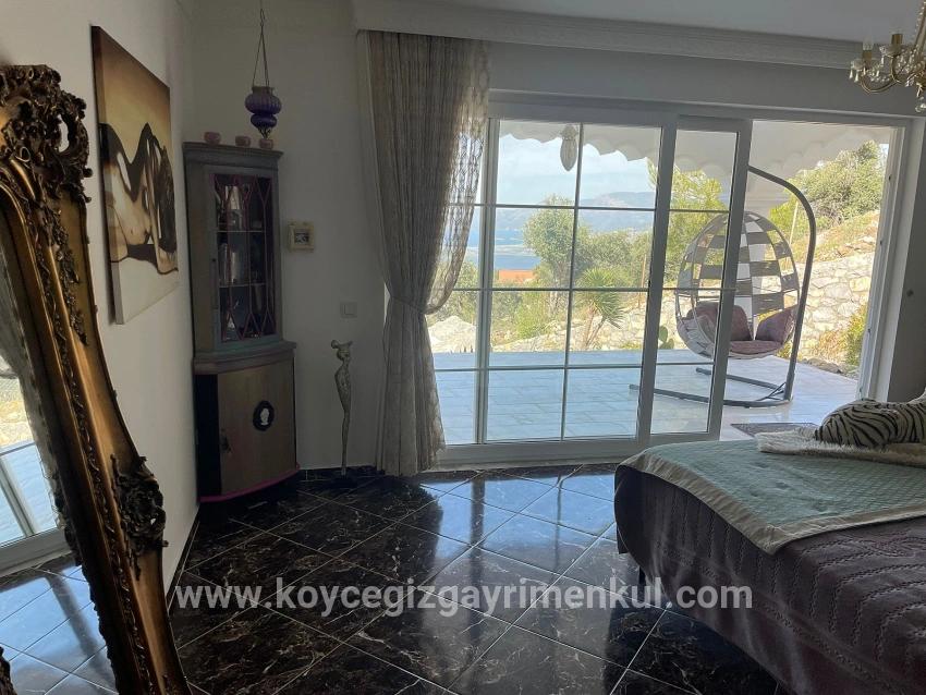 7+1 Bedroom Villa For Sale in Gökbel Nbh. Ortaca - 5.000 m²