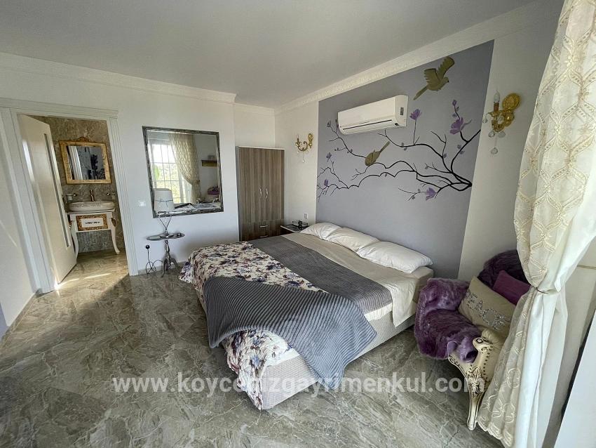 7+1 Bedroom Villa For Sale in Gökbel Nbh. Ortaca - 5.000 m²