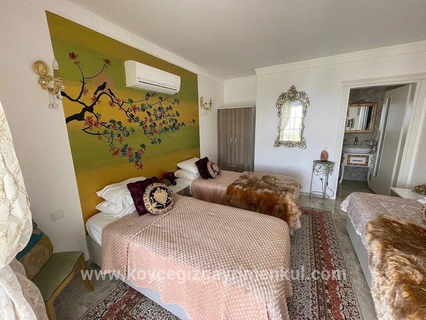 7+1 Bedroom Villa For Sale in Gökbel Nbh. Ortaca - 5.000 m²