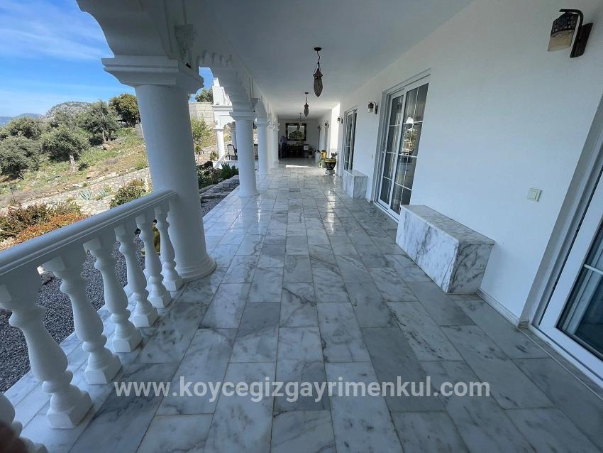 7+1 Bedroom Villa For Sale in Gökbel Nbh. Ortaca - 5.000 m²