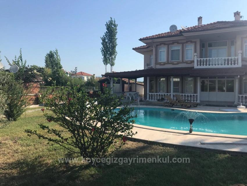 4+1 Villa For Sale On A 1000M2 Plot In Dalyan
