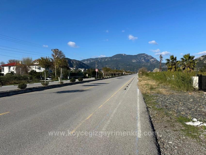 5,111 M² Commercial-Residential Land For Sale, Located Right On The Main Road In Dalyan