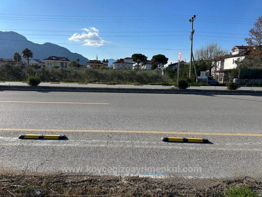 5,111 M² Commercial-Residential Land For Sale, Located Right On The Main Road In Dalyan
