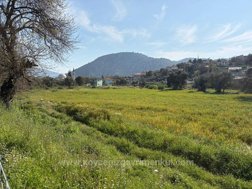 2,023 M² Plot Of Land For Sale In Çandır Village, Köyceğiz, With Shared Ownership And Voluntary Partition.