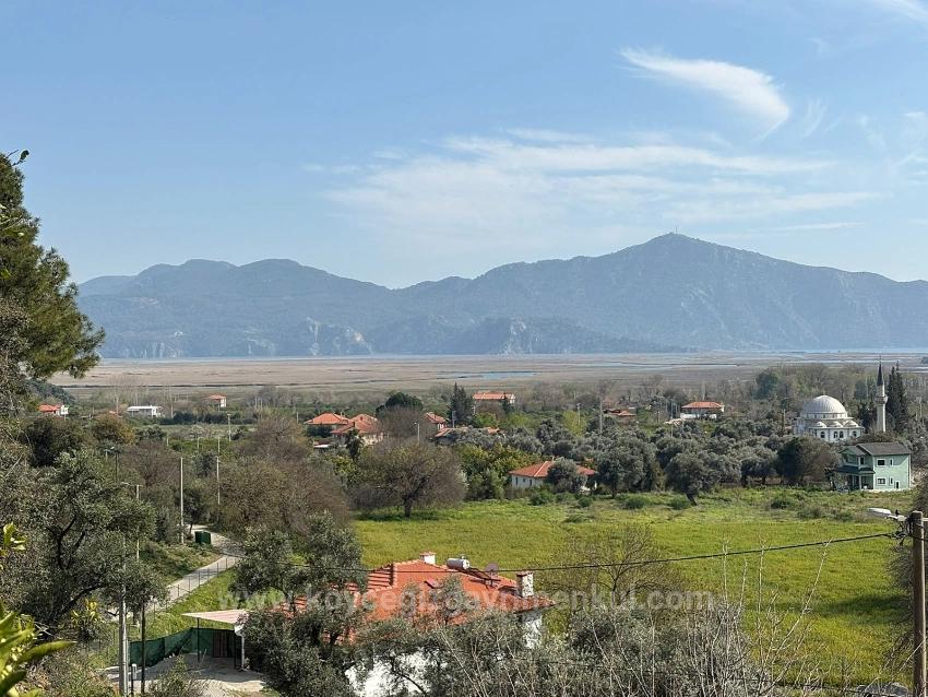 2,023 M² Plot Of Land For Sale In Çandır Village, Köyceğiz, With Shared Ownership And Voluntary Partition.
