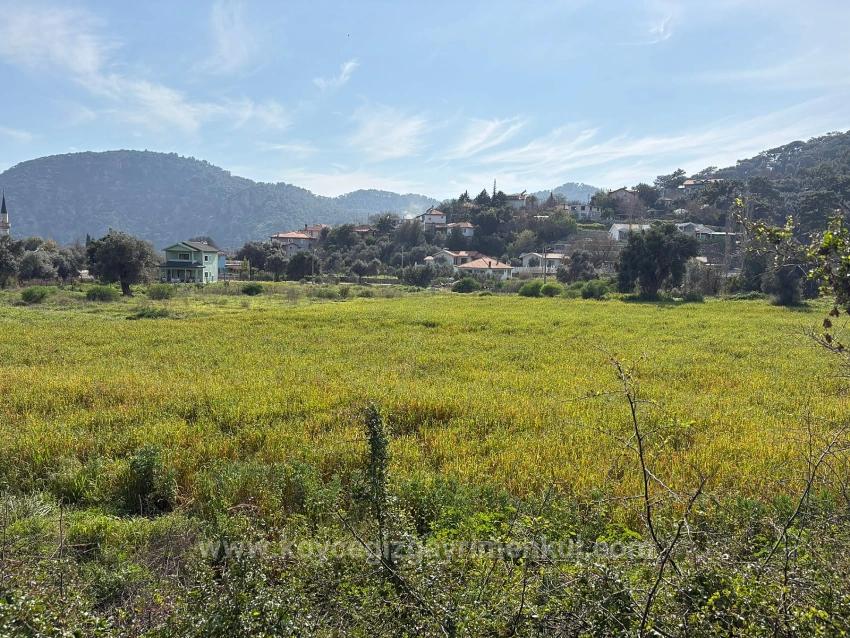 2,023 M² Plot Of Land For Sale In Çandır Village, Köyceğiz, With Shared Ownership And Voluntary Partition.