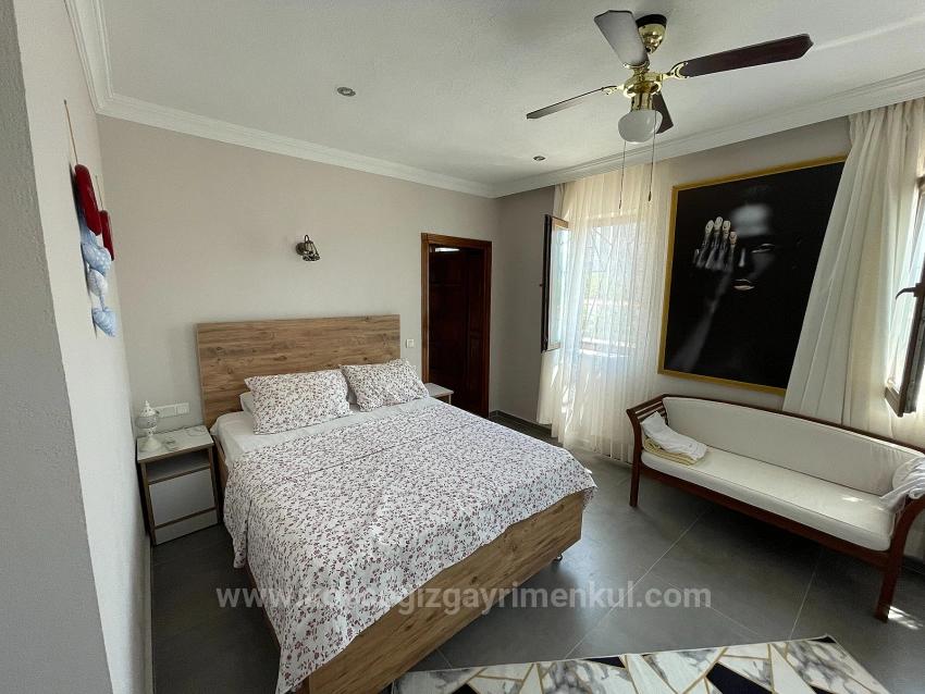 Luxury 4+1 Villa For Sale On A 7000M2 Plot With Dalyan Iztuzu Beach View