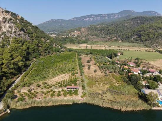 Village Of Köyceğiz Çandır Neighbourhood With Zero Channel 20,000m2 For Sale Land