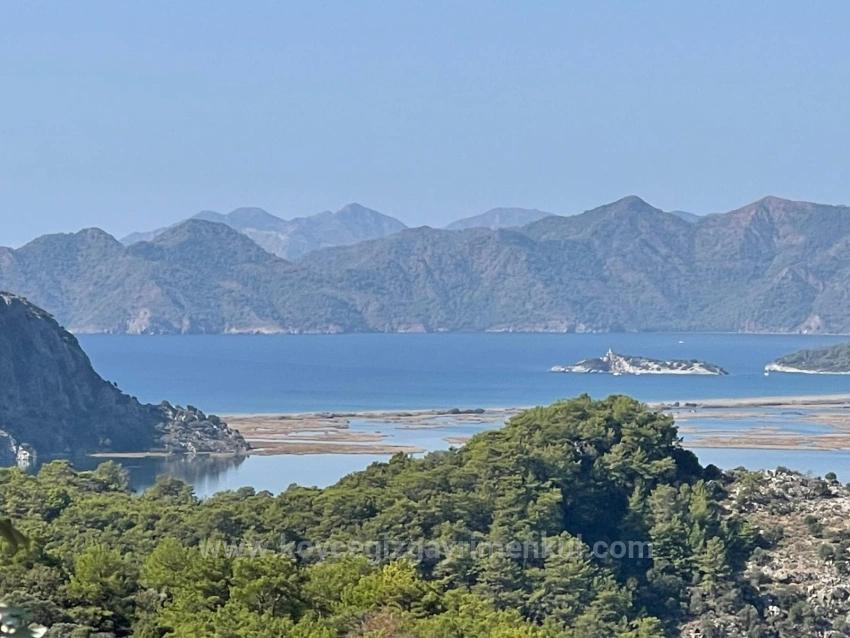 Земля 3514M2 На Продажу С Панорамным Видом На Море В Гёкбеле
