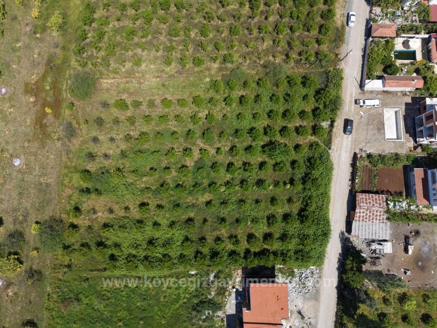 Okçular'da 1050M2 Köy Yerleşik Alanında Satılık Arsa