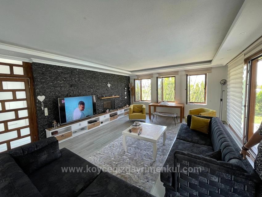 Dalyan İztuzu Manzaralı 7000M2 Arsa İçinde 4+1 Satılık Lüks Villa