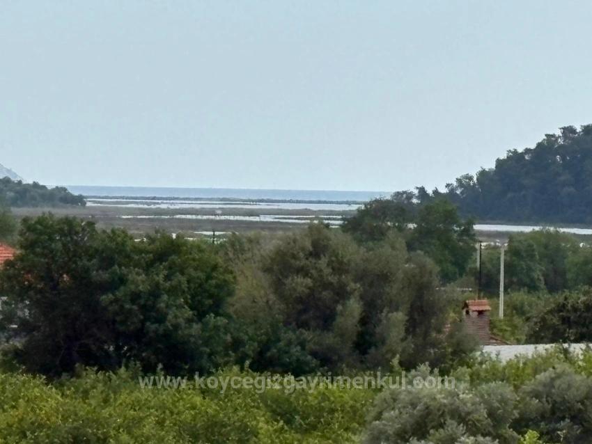 Çandır Köyünde Deniz Ve Göl Manzaralı 1.721M2 Satılık Tarla