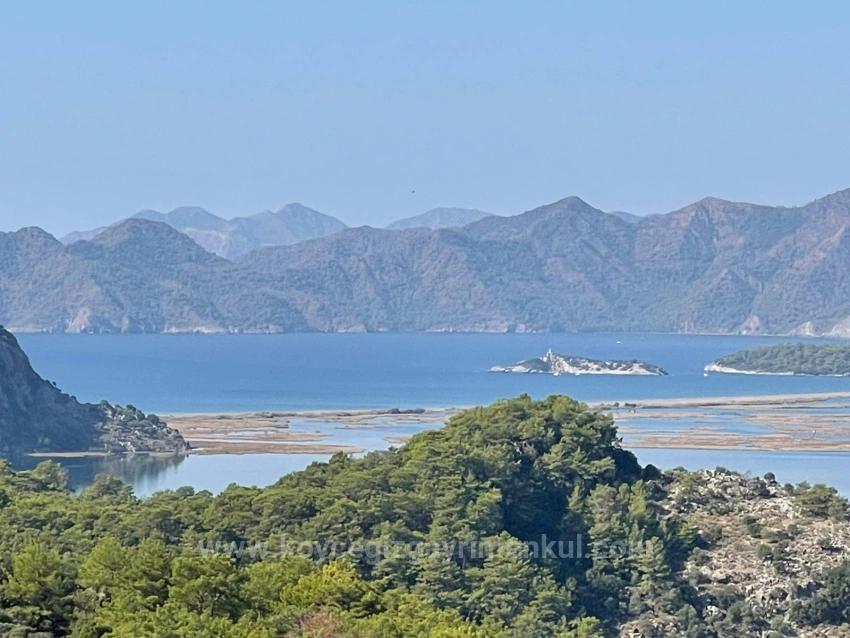 Gökbel'de Full Deniz Manzaralı 3514M2 Satılık Arsa