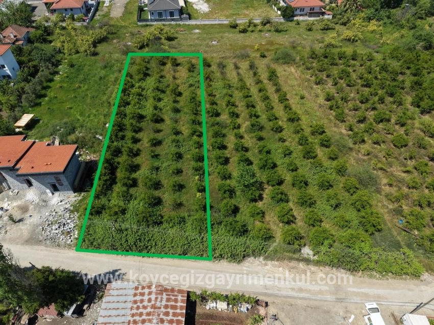 Ortaca Okçular Mah. Satılık Arsa - Konut İmar Durumlu - 1.050 m²