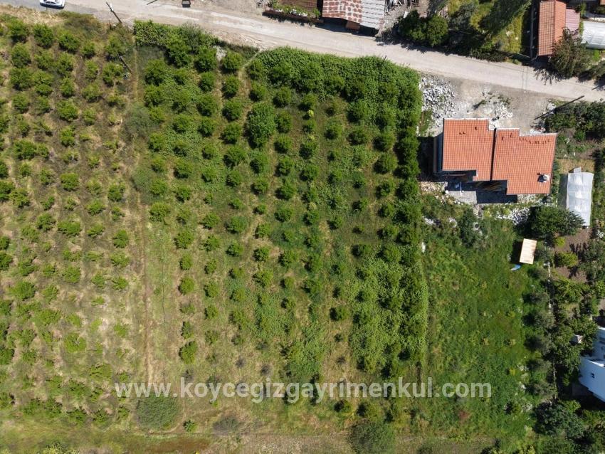 Ortaca Okçular Mah. Satılık Arsa - Konut İmar Durumlu - 1.050 m²