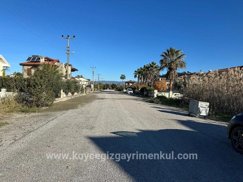 Ortaca Dalyan Mah. Satılık Arsa - Konut İmar Durumlu - 841 m²