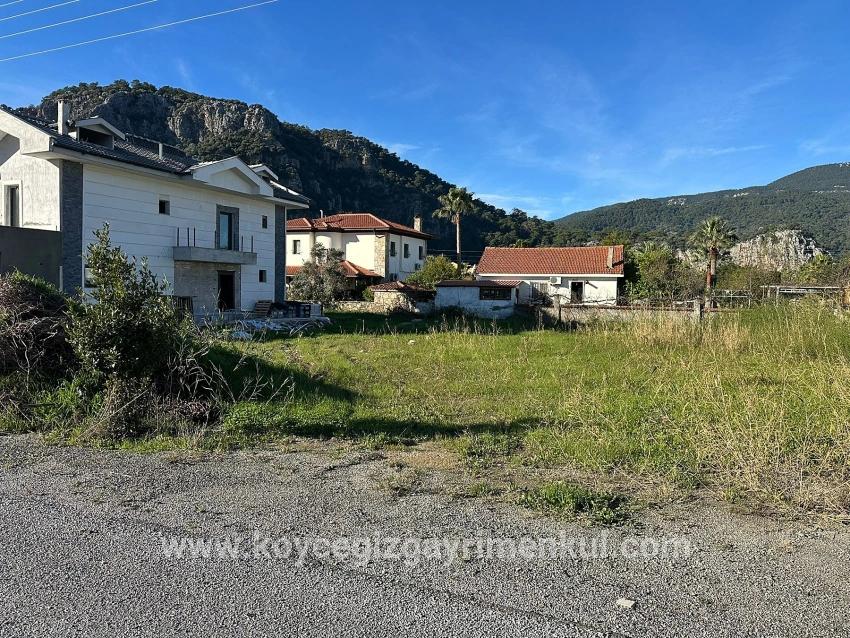 Ortaca Dalyan Mah. Satılık Arsa - Konut İmar Durumlu - 841 m²