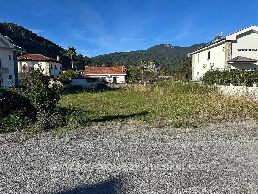 Ortaca Dalyan Mah. Satılık Arsa - Konut İmar Durumlu - 841 m²